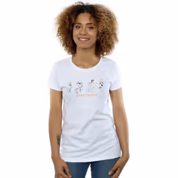 Disney - T-shirt FROZEN SHAPE-SHIFTER - Femme (Blanc)