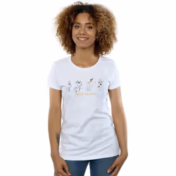 Disney - T-shirt FROZEN SHAPE-SHIFTER - Femme (Blanc)
