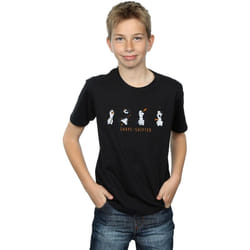Disney - T-shirt FROZEN SHAPE-SHIFTER - Garçon (Noir)