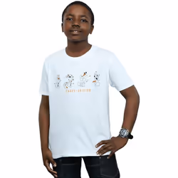 Disney - T-shirt FROZEN SHAPE-SHIFTER - Garçon (Blanc)