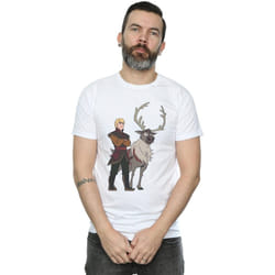 Disney - T-shirt FROZEN - Homme (Blanc)