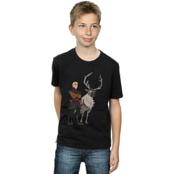 Disney - T-shirt FROZEN - Garçon (Noir)