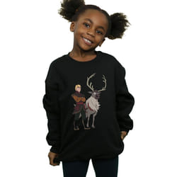 Disney - Sweat FROZEN - Fille (Noir)