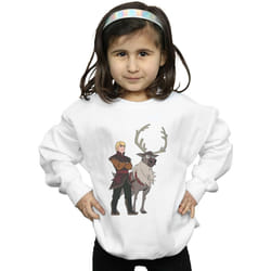 Disney - Sweat FROZEN - Fille (Blanc)