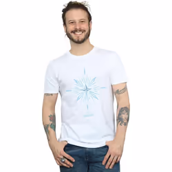 Disney - T-shirt FROZEN - Homme (Blanc)