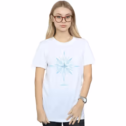 Disney - T-shirt FROZEN - Femme (Blanc)
