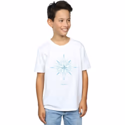 Disney - T-shirt FROZEN - Garçon (Blanc)