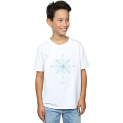 Disney - T-shirt FROZEN - Garçon (Blanc)