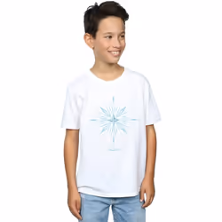 Disney - T-shirt FROZEN - Garçon (Blanc)