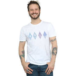 Disney - T-shirt FROZEN - Homme (Blanc)