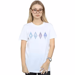 Disney - T-shirt FROZEN - Femme (Blanc)