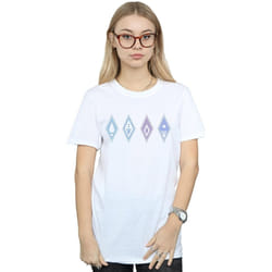 Disney - T-shirt FROZEN - Femme (Blanc)