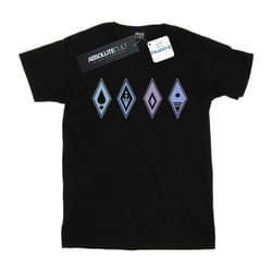 Disney - T-shirt FROZEN - Fille (Noir)