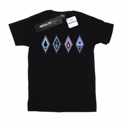 Disney - T-shirt FROZEN - Fille (Noir)