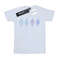 Disney - T-shirt FROZEN - Fille (Blanc)