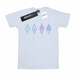 Disney - T-shirt FROZEN - Fille (Blanc)