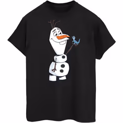 Disney - T-shirt FROZEN - Femme (Noir)