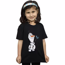 Disney - T-shirt FROZEN - Fille (Noir)