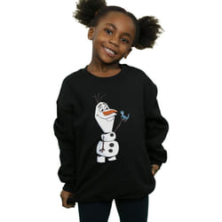 Disney - Sweat FROZEN - Fille (Noir)