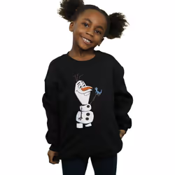 Disney - Sweat FROZEN - Fille (Noir)