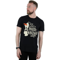 Disney - T-shirt FROZEN PHILOSOPHIZING - Homme (Noir)