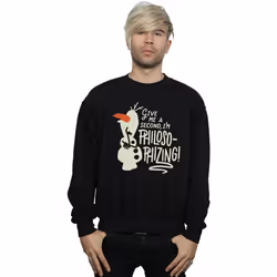 Disney - Sweat FROZEN PHILOSOPHIZING - Homme (Noir)