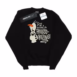 Disney - Sweat FROZEN PHILOSOPHIZING - Garçon (Noir)