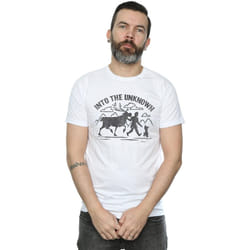 Disney - T-shirt FROZEN INTO THE UNKNOWN - Homme (Blanc)