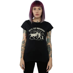 Disney - T-shirt FROZEN INTO THE UNKNOWN - Femme (Noir)