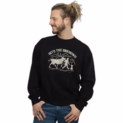 Disney - Sweat FROZEN INTO THE UNKNOWN - Homme (Noir)