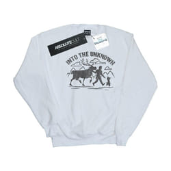 Disney - Sweat FROZEN INTO THE UNKNOWN - Garçon (Blanc)
