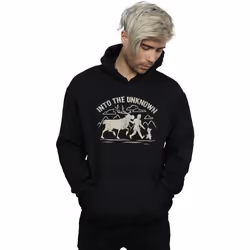 Disney - Sweat à capuche FROZEN INTO THE UNKNOWN - Homme (Noir)