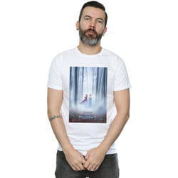 Disney - T-shirt FROZEN - Homme (Blanc)
