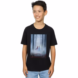 Disney - T-shirt FROZEN - Garçon (Noir)