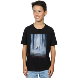 Disney - T-shirt FROZEN - Garçon (Noir)