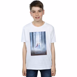 Disney - T-shirt FROZEN - Garçon (Blanc)