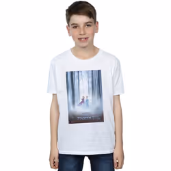 Disney - T-shirt FROZEN - Garçon (Blanc)