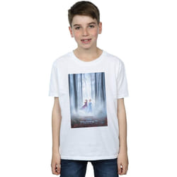 Disney - T-shirt FROZEN - Garçon (Blanc)