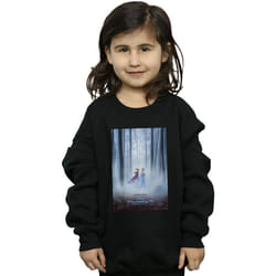 Disney - Sweat FROZEN - Fille (Noir)