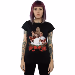 Star Wars - T-shirt CHRISTMAS CAROLS - Femme (Noir)