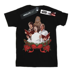 Star Wars - T-shirt CHRISTMAS CAROLS - Femme (Noir)