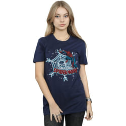 Marvel - T-shirt - Femme (Bleu marine)
