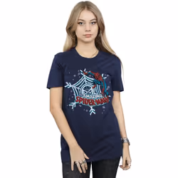 Marvel - T-shirt - Femme (Bleu marine)