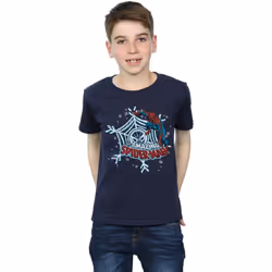 Marvel - T-shirt - Garçon (Bleu marine)