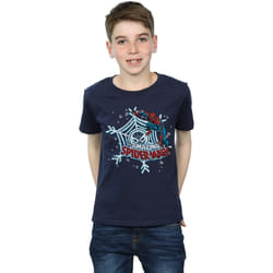 Marvel - T-shirt - Garçon (Bleu marine)