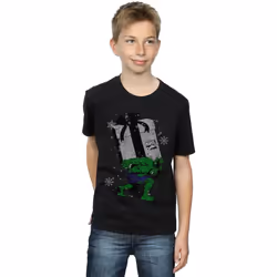 Marvel - T-shirt - Garçon (Noir)