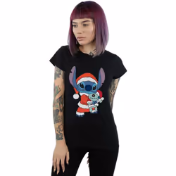 Disney - T-shirt - Femme (Noir)