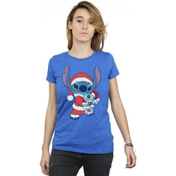 Disney - T-shirt - Femme (Bleu roi)
