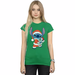 Disney - T-shirt - Femme (Vert vif)