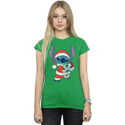 Disney - T-shirt - Femme (Vert vif)